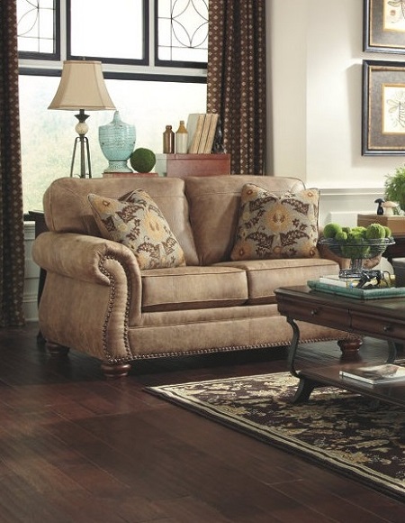 American Design Furniture by Monroe - Anderson Leather Loveseat