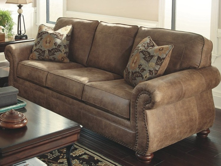 American Design Furniture by Monroe - Anderson Leather Sofa